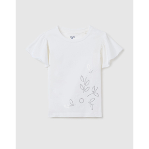 Product OVS T-SHIRT W/FLOWERS base image