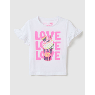 Product OVS T-SHIRT S/S W/SEQUINS base image