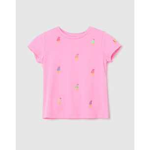 Product OVS T-SHIRT S/S W/EMBRO base image