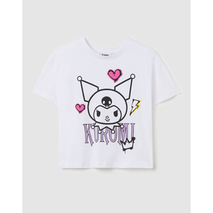 Product OVS KUROMI GRAFFITI T-SHIRT base image