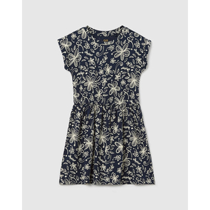 Product OVS DRESS AOP 1 COL base image