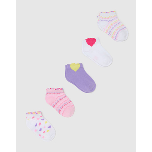 Product OVS PK 5 ANKLE SOCKS MULTI base image