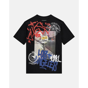 Product GUESS OVERSIZE SS T-SHIRT ΜΠΛΟΥΖΑ ΠΑΙΔΙΚΟ BOY base image