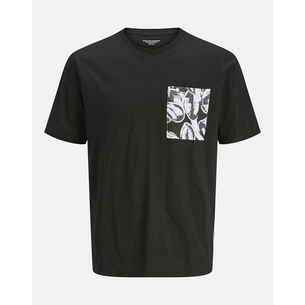 Product JACK&JONES JORSPLIT AOP POCKET TEE SS CREW NE JNR base image