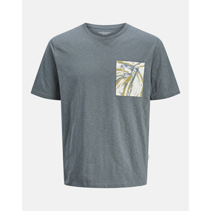 Product JACK&JONES JORSPLIT AOP POCKET TEE SS CREW NE JNR base image
