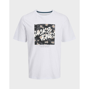 Product JACK&JONES JJHAWAII SHAPE TEE SS CREW NECK JNR base image