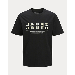 Product JACK&JONES JCORECHARGE FRONT BRANDING TEE CRE JNR base image