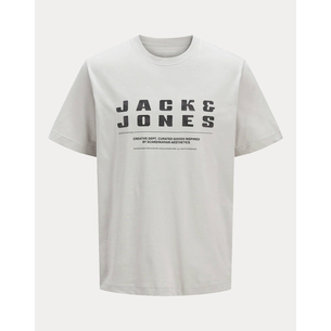 Product JACK&JONES JCORECHARGE FRONT BRANDING TEE CRE JNR base image