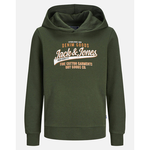 Product JACK&JONES JJELOGO SWEAT HOOD 2 COL 24/25 NOOS JNR base image
