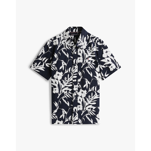 Product TOMMY HILFIGER STRETCH POPLIN PRINTED SHIRT SS base image