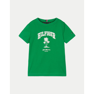 Product TOMMY HILFIGER HILFIGER PALM PRINT TEE SS base image