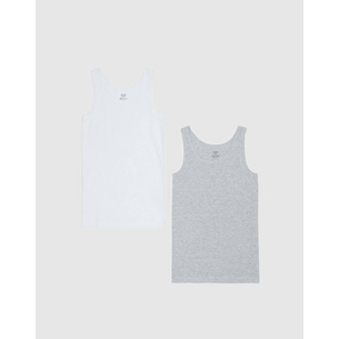 Product OVS PK 2 SINGLET SS 10/15 RIB base image