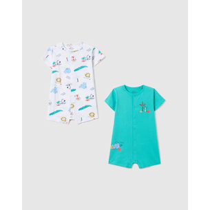 Product OVS PK2 SHORT ROMPER base image