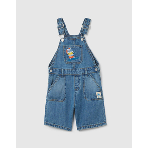Product OVS OVERALL DENIM MIXED LINEN base image