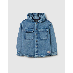 Product OVS DENIM SHIRT WITH HOOD base image
