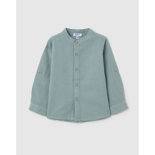 Product OVS SHIRT IN SOLID COLOR base image