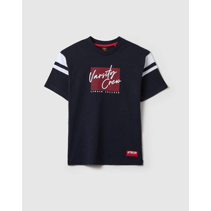 Product OVS T-SHIRT W/BAND + PRINT base image