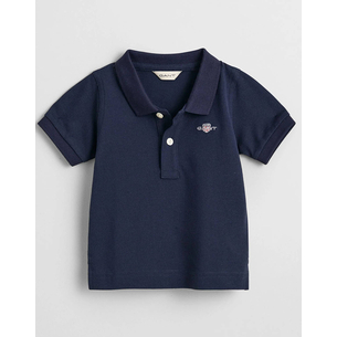 Product GANT ΜΠΛΟΥΖΑ ΚΜ SHIELD PIQUE SS RUGGER base image