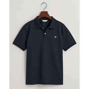 Product GANT ΜΠΛΟΥΖΑ ΚΜ SHIELD SS PIQUE base image