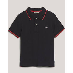 Product GANT ΜΠΛΟΥΖΑ ΚΜ GANT STRIPED POLO PIQUE RUGGER base image