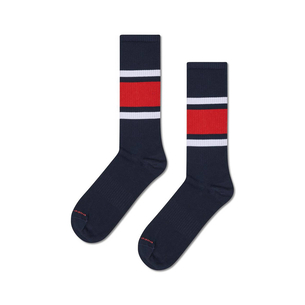 Product HAPPY SOCKS Simple Stripe Sneaker Sock base image