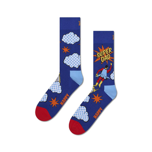Product HAPPY SOCKS Flying Super Dad Sock base image