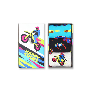 Product HAPPY SOCKS 3-Pack Fast Sports Socks Gift Set base image