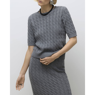 Product AWARE AWLORELLA 2/4 CREW NECK KNIT TOP NOOS base image
