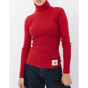 Product CALVIN KLEIN WOVEN LABEL ROLL NECK base image
