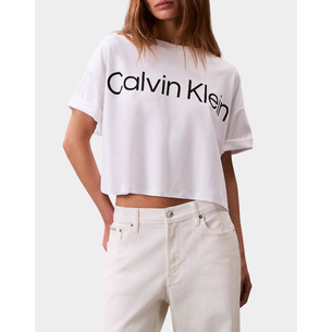 Product CALVIN KLEIN JEANS A-SS Boxy Logo Graphic Tee base image