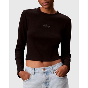 Product CALVIN KLEIN A- LS MONOGRAM BABY TEE base image