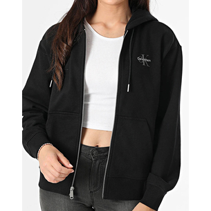 Product CALVIN KLEIN MONOLOGO FRENCH TERRY FZ BF HOOD base image