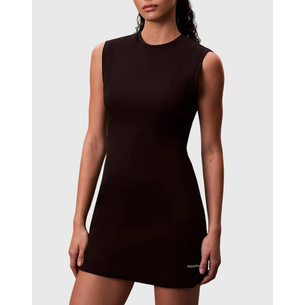 Product CALVIN KLEIN JEANS SL SCUBA SEAM DETAIL MINI DRESS base image