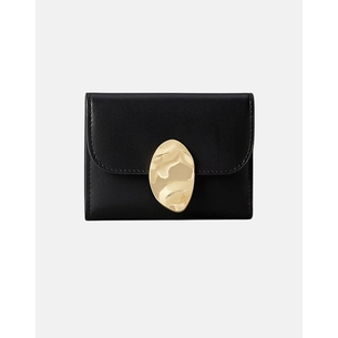 Product CALVIN KLEIN STONE LOCK SLOUCHY LTHR TRIFOLD (Dimensions: 7.5 x 10.5 x 0.5cm) base image