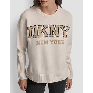 Product DKNY DJ4R0362 LOGO LONG SLEEVE SWEATER DKNY base image