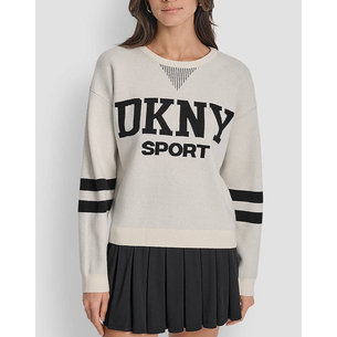 Product DKNY DP5R0749 LOGO LONG SLEEVE SWEATER DKNY base image