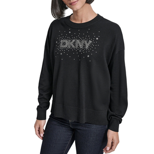 Product DKNY P5MSBY47  ΠΟΥΛΟΒΕΡ ΜΑΚΡΥΜΑΝΙΚΟ DKNY base image