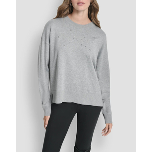 Product DKNY P5MSBY47  ΠΟΥΛΟΒΕΡ ΜΑΚΡΥΜΑΝΙΚΟ DKNY base image