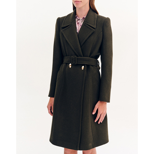 Product FOREL Παλτό σταυρωτό με ζώνη base image