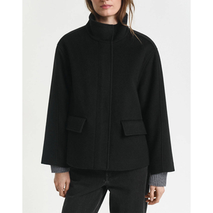 Product GANT ΜΠΟΥΦΑΝ SHORT WOOL JACKET WITH ZIP base image