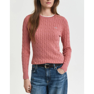 Product GANT LS STRETCH COTTON CABLE C-NECK SWEATER base image