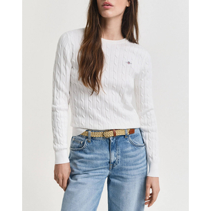 Product GANT ΠΟΥΛΟΒΕΡ ΜΜ STRETCH COTTON CABLE C-NECK base image