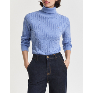 Product GANT MM STRETCH COTTON CABLE TURTLENECK SWEATER base image
