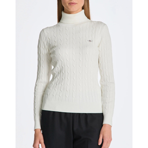 Product GANT ΠΟΥΛΟΒΕΡ ΜΜ STRETCH COTTON CABLE TURTLENECK base image