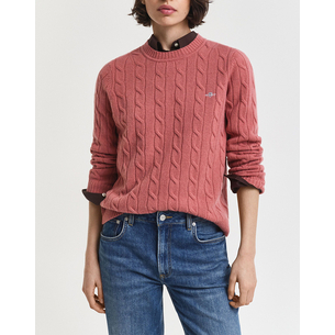 Product GANT LS LAMBSWOOL CABLE C-NECK SWEATER base image