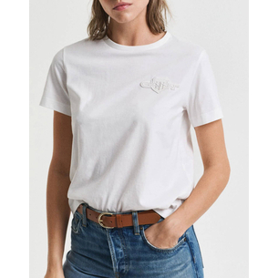 Product GANT ΜΠΛΟΥΖΑ ΚΜ REG TONAL SHIELD SS T-SHIRT base image
