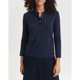 Product GANT ΜΠΛΟΥΖΑ ΜΜ REG SEAMLESS BUTTON LS POLO base image
