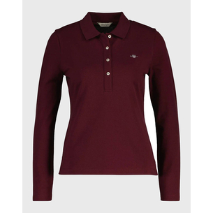 Product GANT ΜΠΛΟΥΖΑ ΜΜ SLIM SHIELD LS PIQUE POLO base image