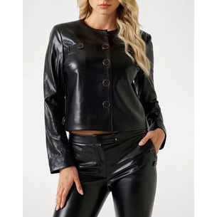 Product GUESS BY MARCIANO FERGIE CROPPED JACKET WOMEN base image