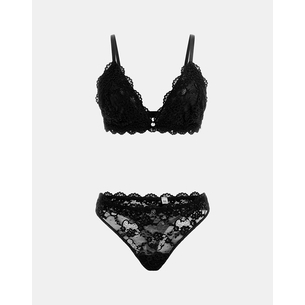 Product GUESS MILLIE TRIANGLE+THONG SET WOMEN base image